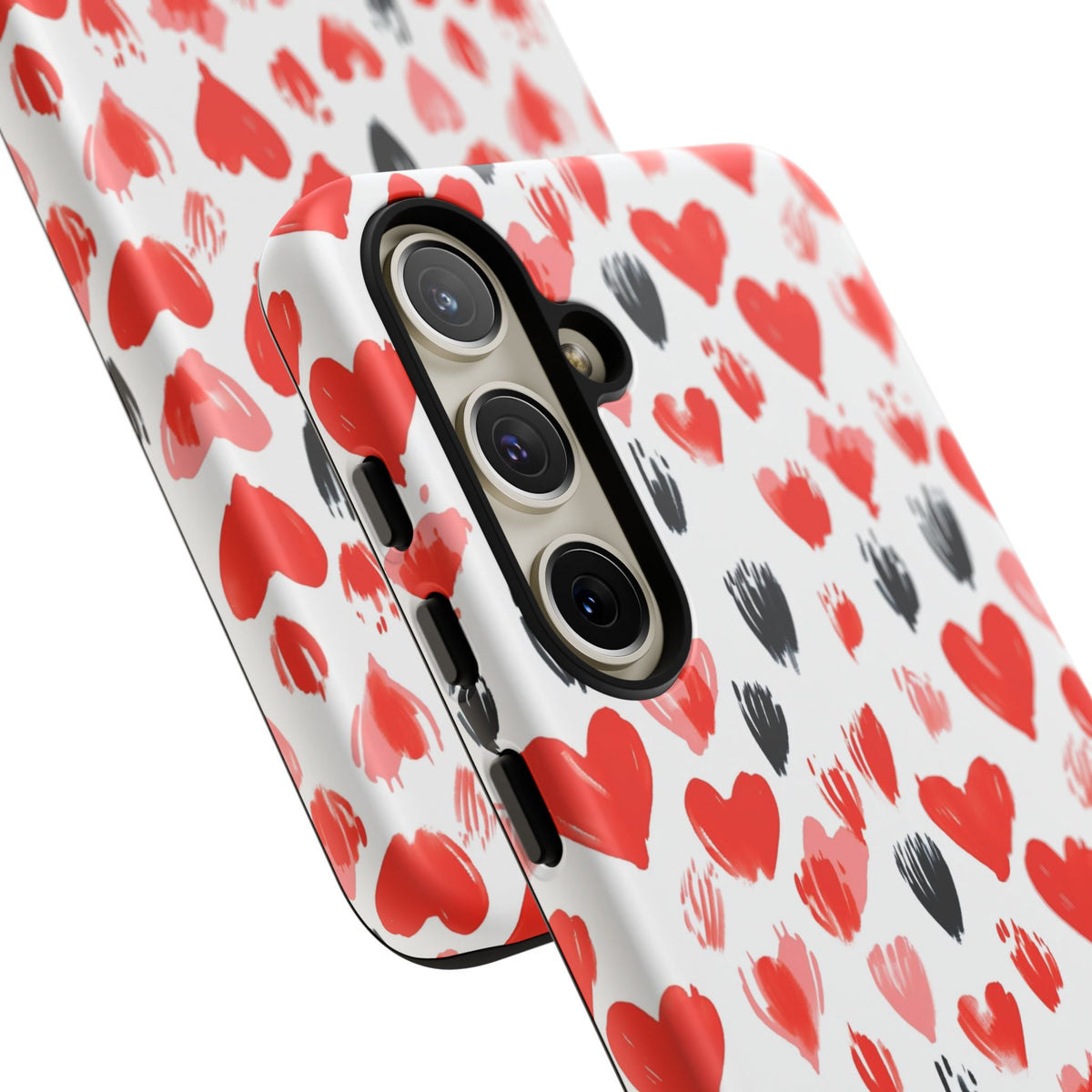 Heart Pattern Phone Case – Stylish & Loving Design for Your Device 366