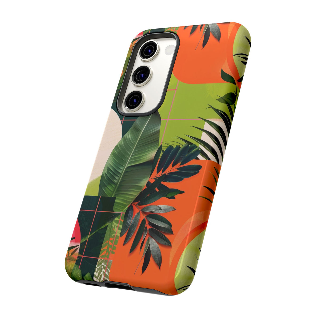 Jungle Collage Phone Case – Vibrant & Durable Nature-Inspired Protection