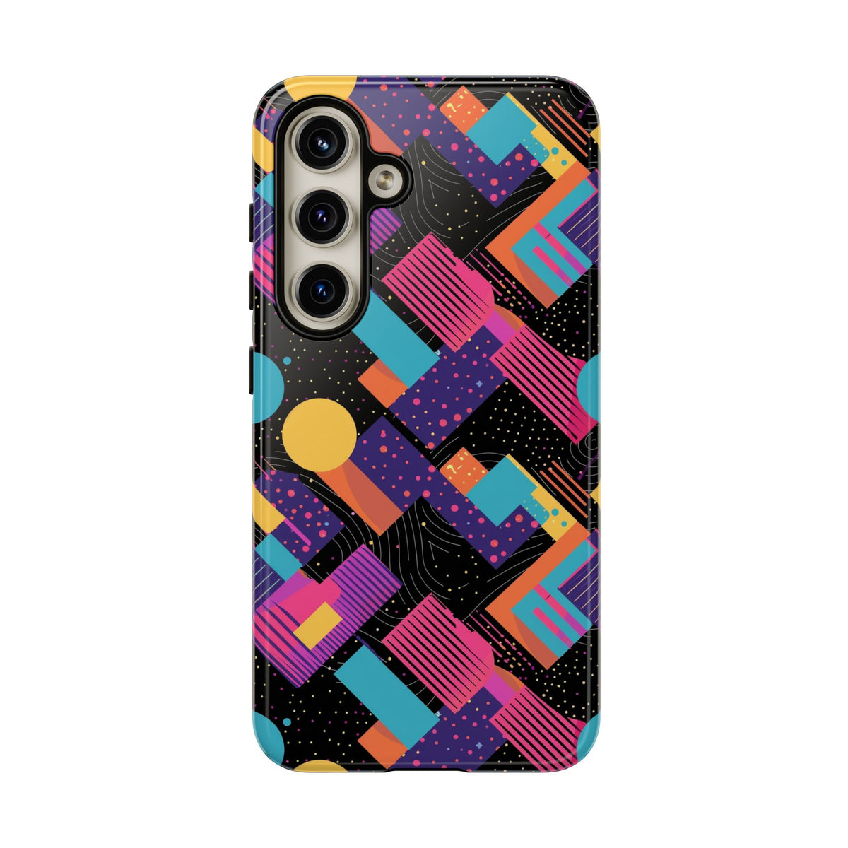 Retro 80s Seamless Phone Case – Vintage Style Meets Modern Protection 088