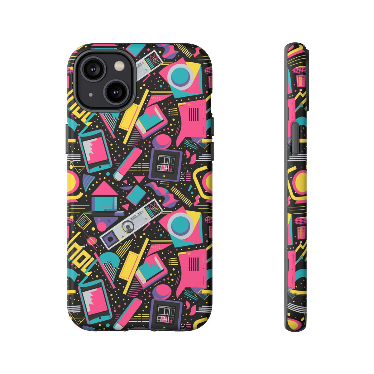 Retro 80s Seamless Phone Case – Vintage Style Meets Modern Protection 192