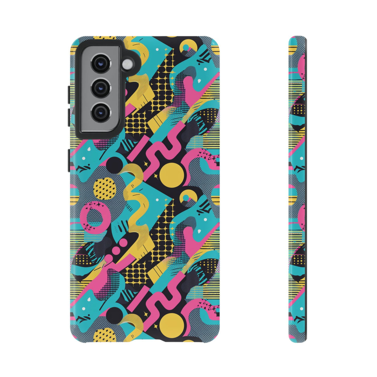 Retro 80s Seamless Phone Case – Vintage Style Meets Modern Protection 138