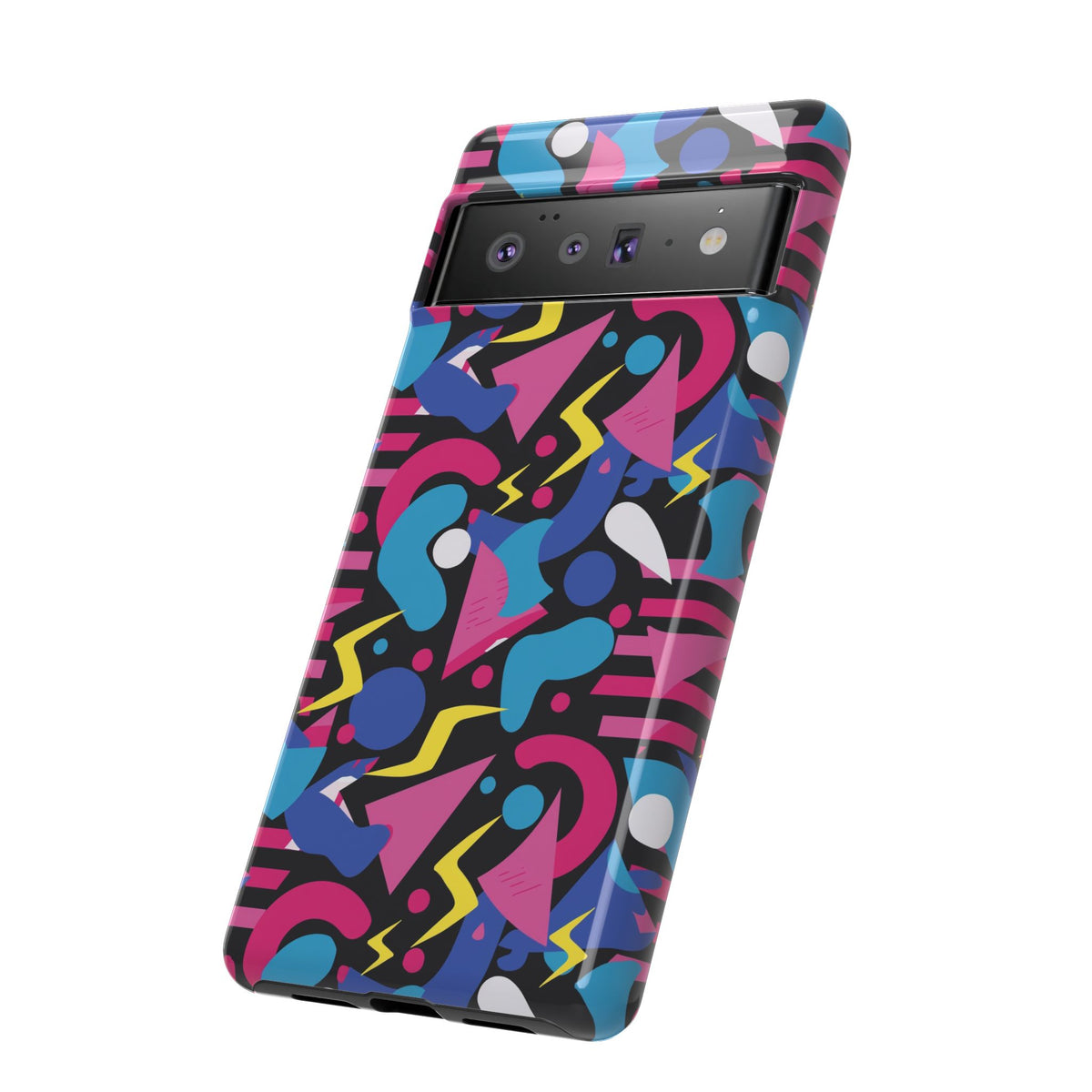 Retro 80s Seamless Phone Case – Vintage Style Meets Modern Protection 096