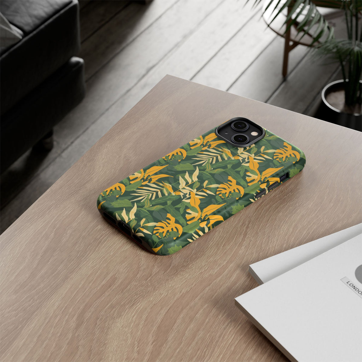 Jungle Pattern Phone Case – Exotic & Lush Design for Your Phone 347