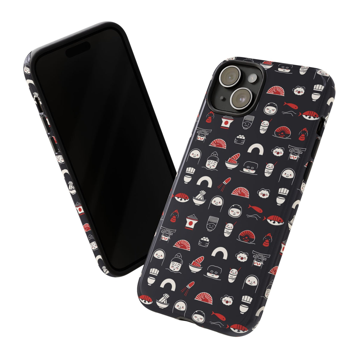 Japanese Pattern Phone Case – Elegant & Timeless Design for Your Phone 456