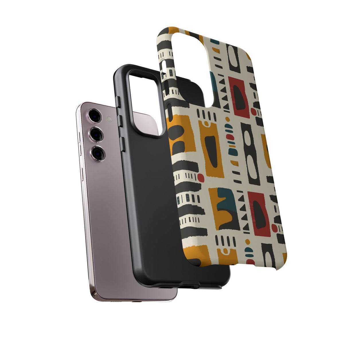 Stylish African Pattern Phone Case – Unique and Vibrant Protection 260