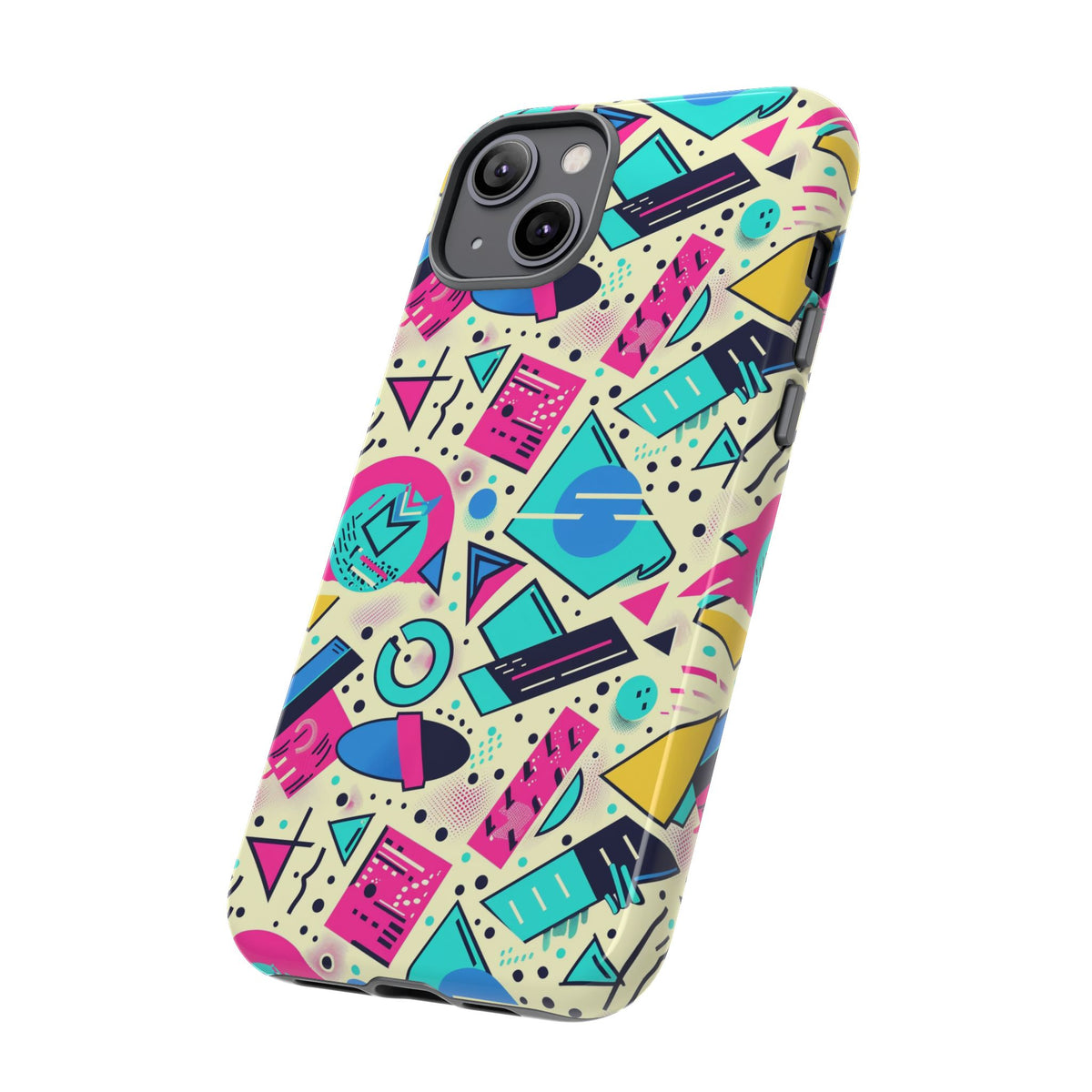 Retro 80s Seamless Phone Case – Vintage Style Meets Modern Protection 087