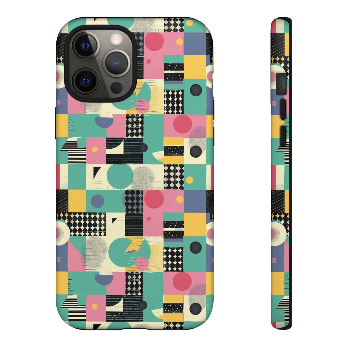 Retro 80s Seamless Phone Case – Vintage Style Meets Modern Protection 289