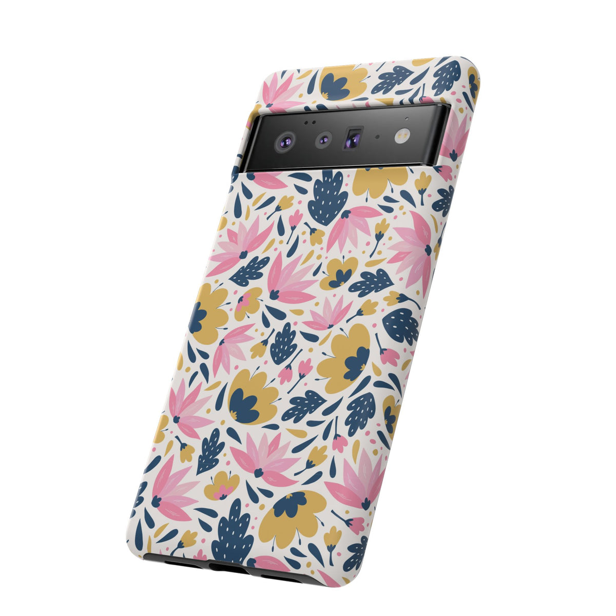 Colorful Little Flower Design Phone Case – Bright and Cheerful Floral Phone Cover 3