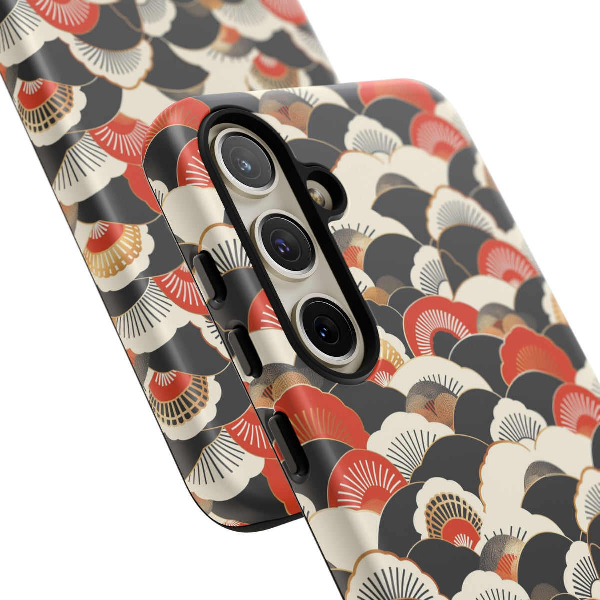 Japanese Pattern Phone Case – Elegant & Timeless Design for Your Phone 080