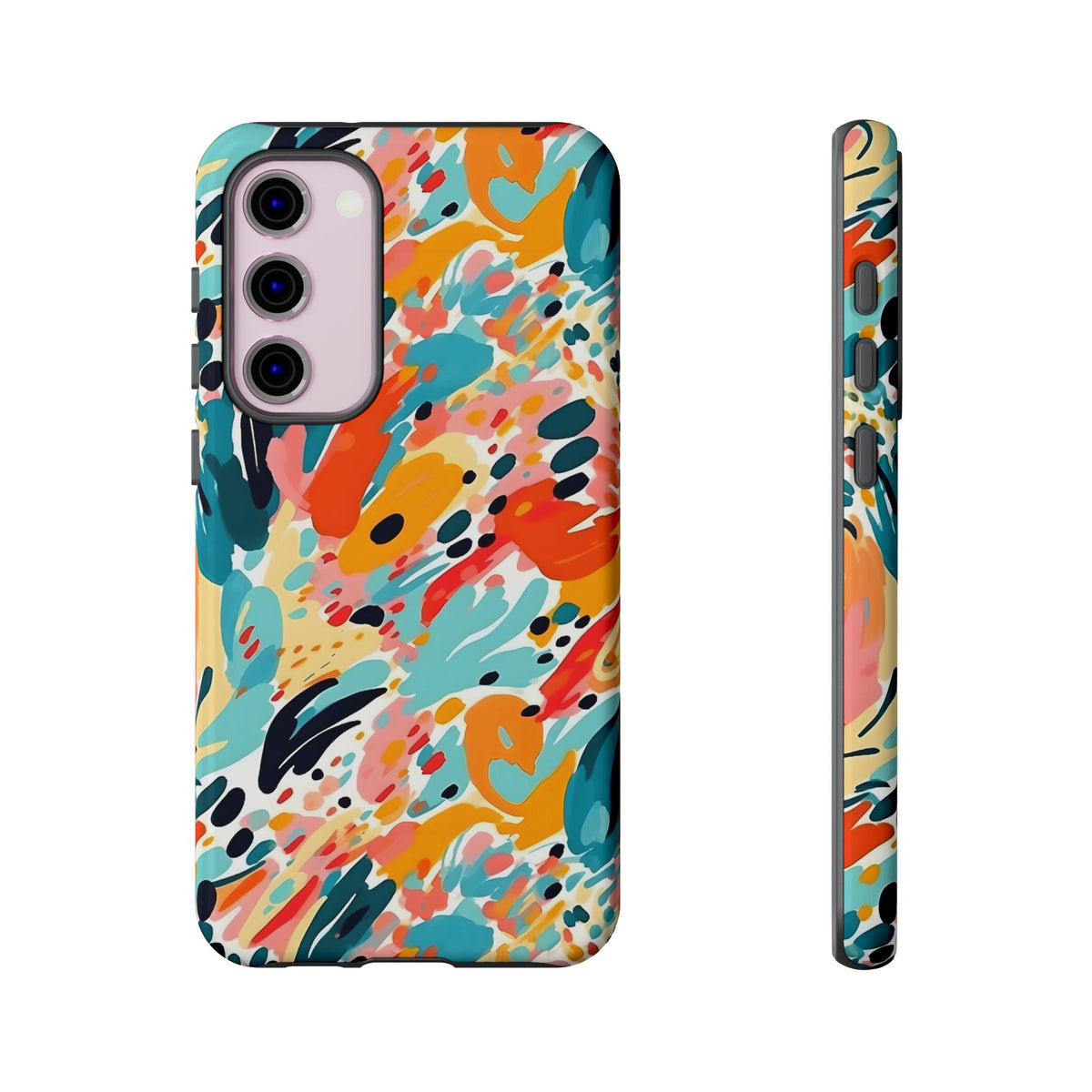 Abstract Painting Design Phone Case – Modern Art-Inspired Phone Cover 7