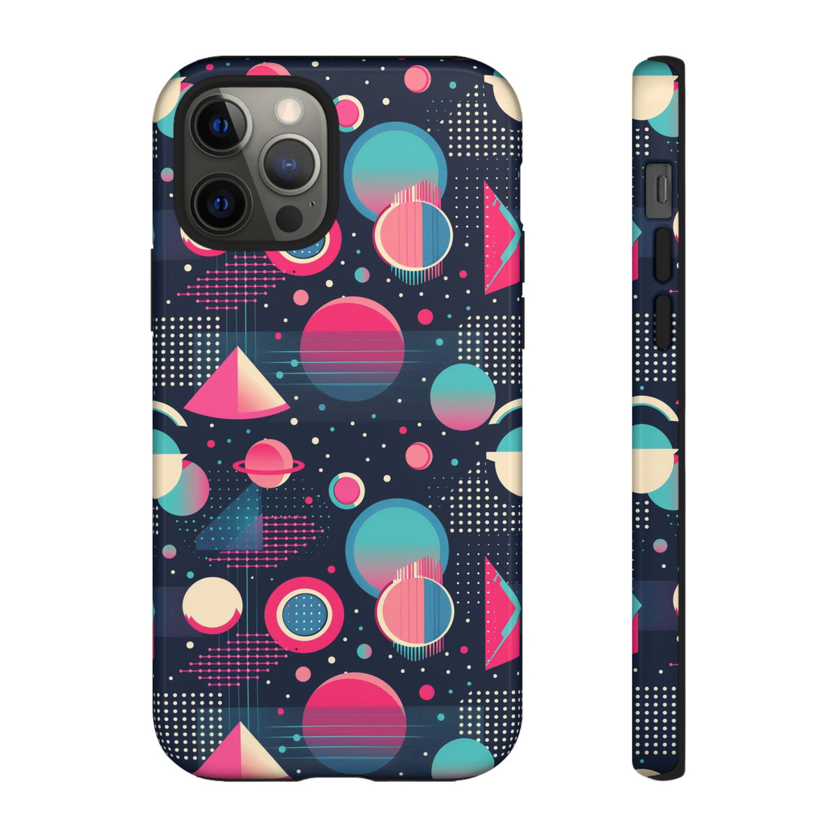 Retro 80s Seamless Phone Case – Vintage Style Meets Modern Protection 095