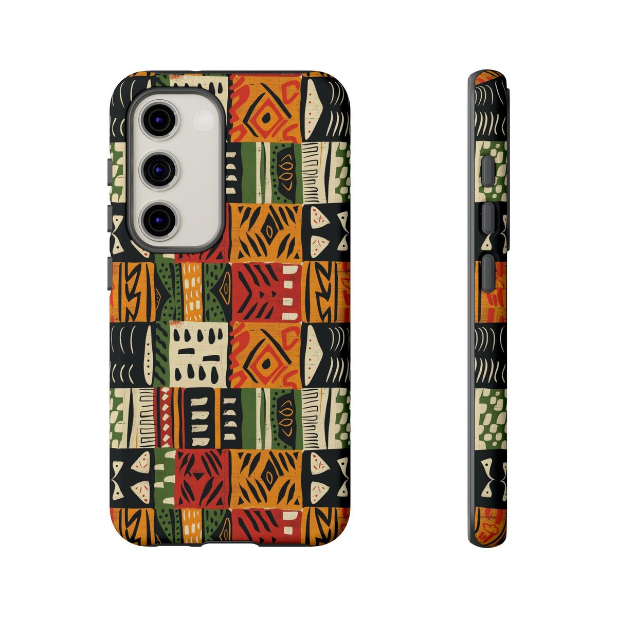 Stylish African Pattern Phone Case – Unique and Vibrant Protection 240
