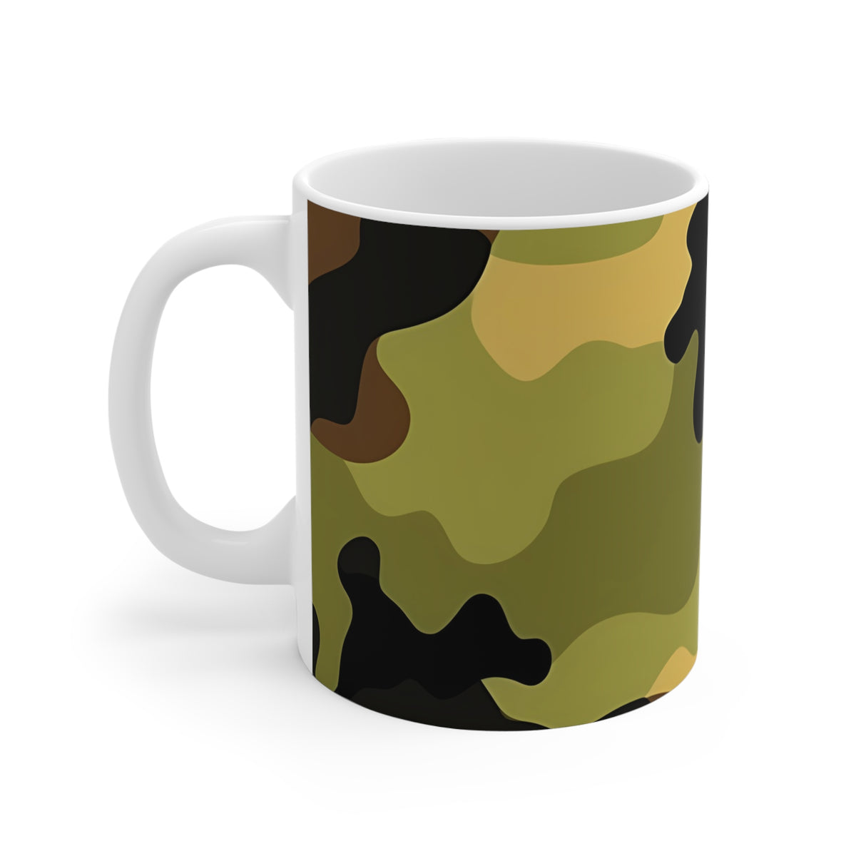 All-Over Camouflage Pattern Coffee Mug 208