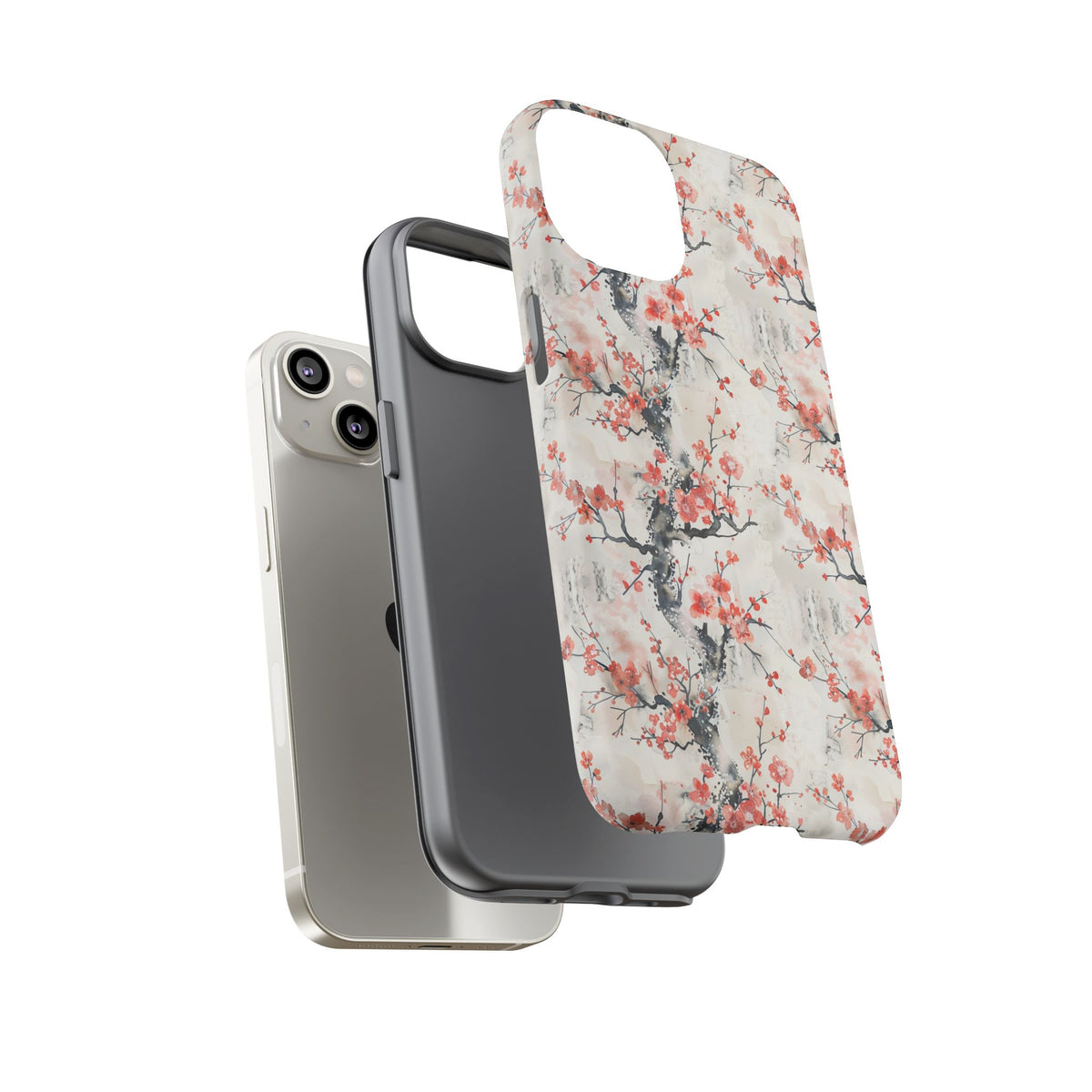 Japanese Pattern Phone Case – Elegant & Timeless Design for Your Phone 034