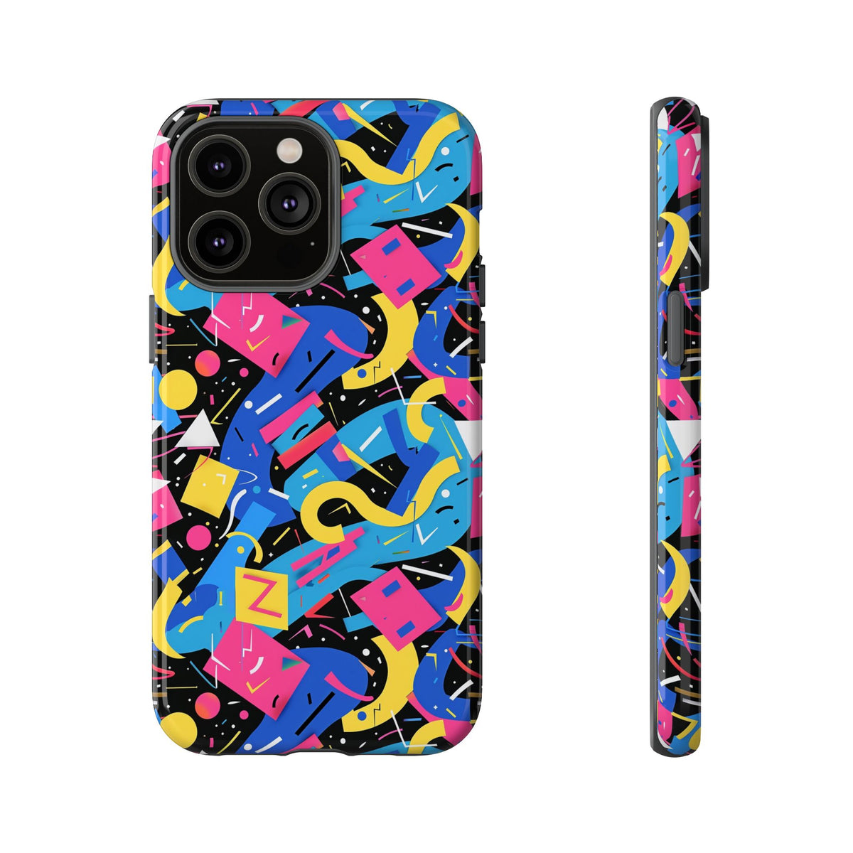 Retro 80s Seamless Phone Case – Vintage Style Meets Modern Protection 100