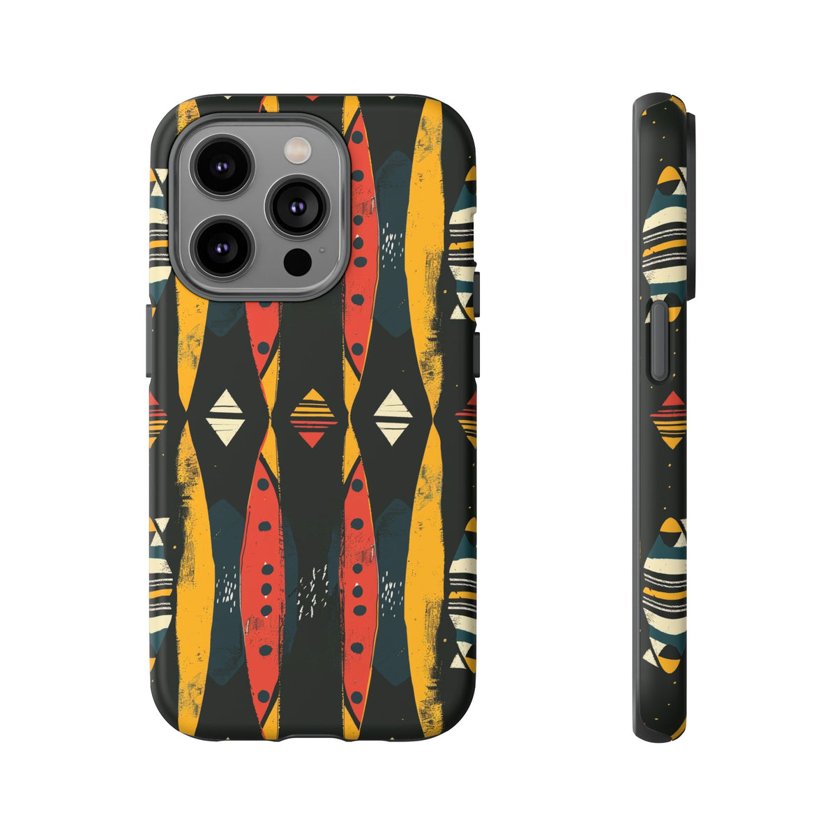 Stylish African Pattern Phone Case – Unique and Vibrant Protection 156