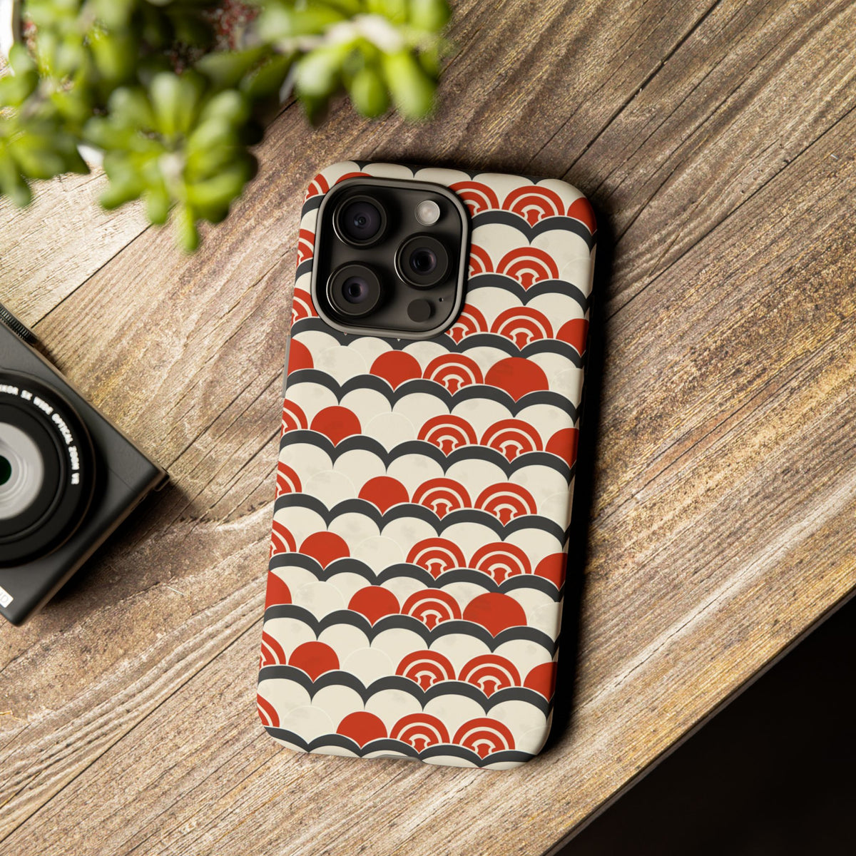 Japanese Pattern Phone Case – Elegant & Timeless Design for Your Phone 508