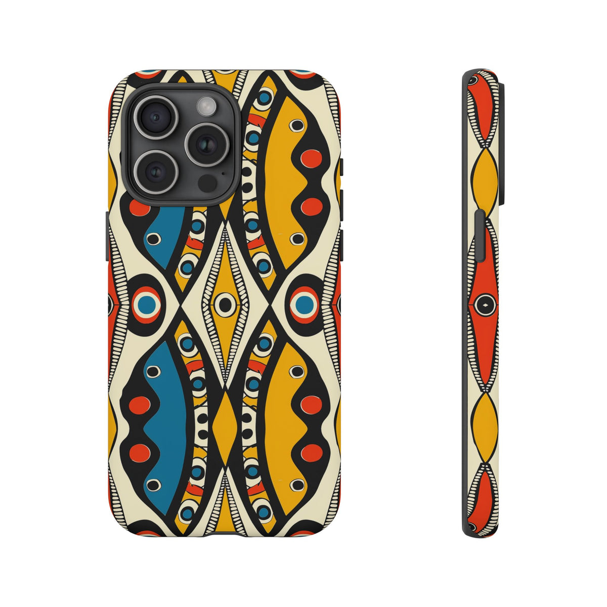 Stylish African Pattern Phone Case – Unique and Vibrant Protection 180