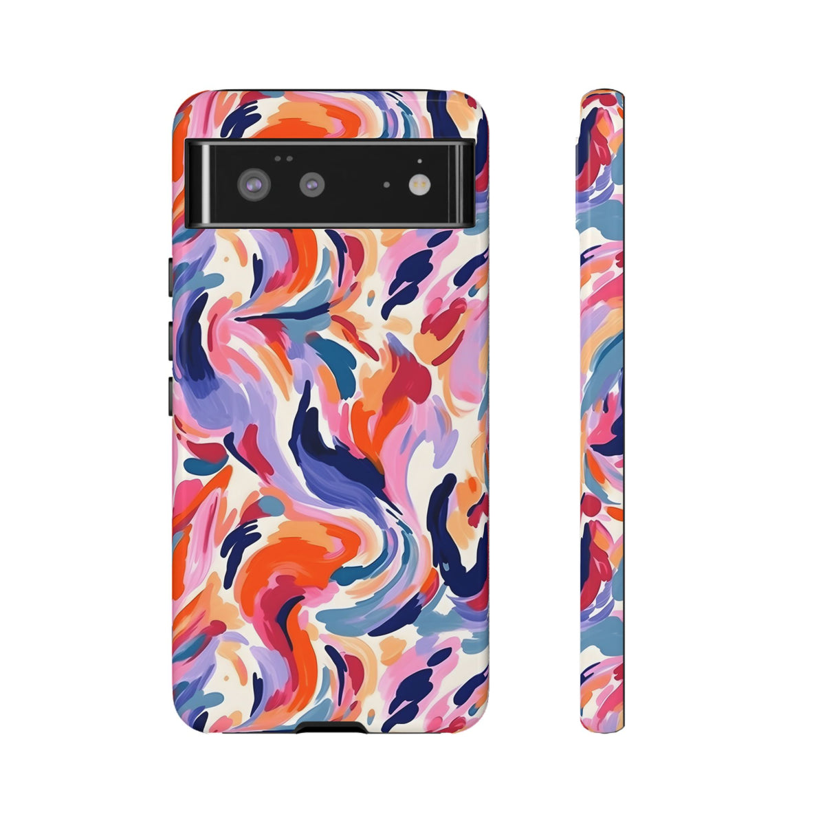 Abstract Painting Design Phone Case – Modern Art-Inspired Phone Cover 3