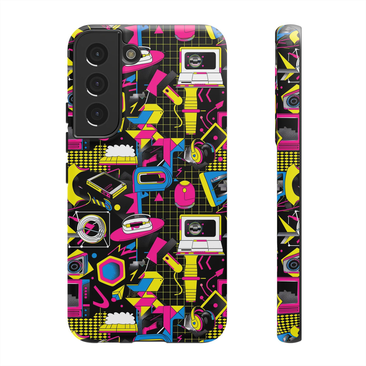 Retro 80s Seamless Phone Case – Vintage Style Meets Modern Protection 149