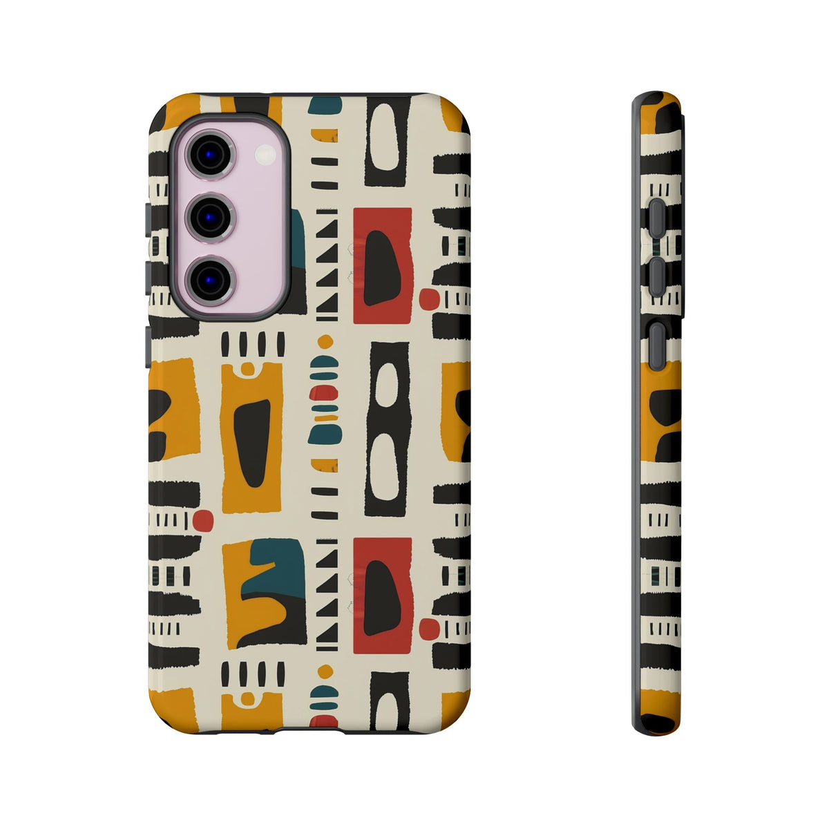 Stylish African Pattern Phone Case – Unique and Vibrant Protection 260