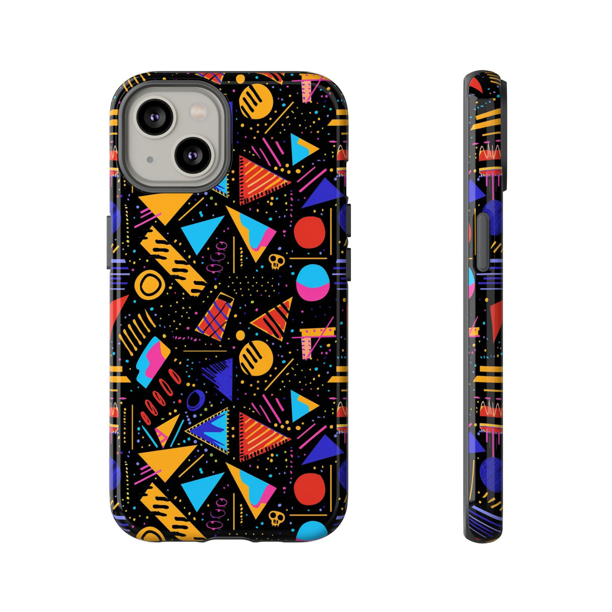 Retro 80s Seamless Phone Case – Vintage Style Meets Modern Protection 082