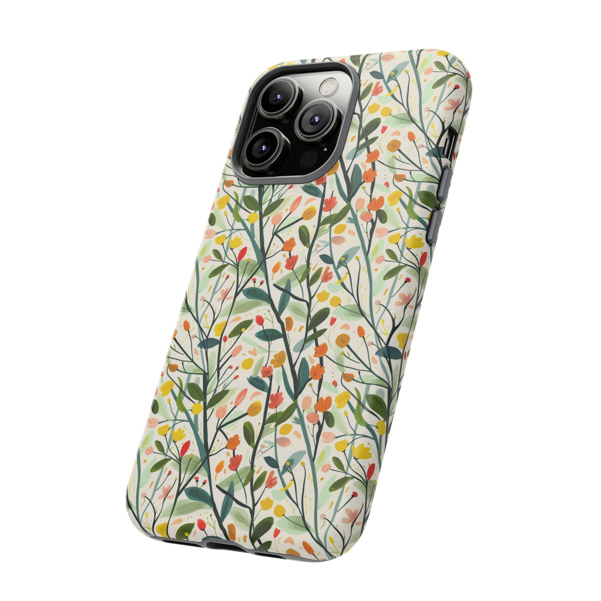 Spring Pattern Phone Case – Fresh & Vibrant Design for Your Phone 598