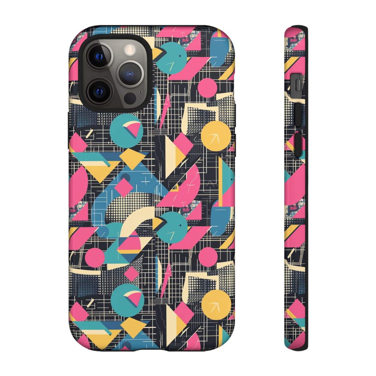 Retro 80s Seamless Phone Case – Vintage Style Meets Modern Protection 266