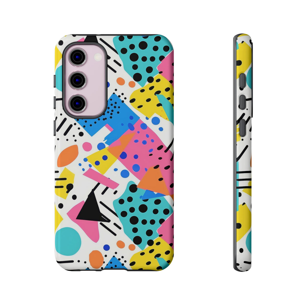 Bright Summer Memphis Design Phone Case – Vibrant and Playful Phone Cover