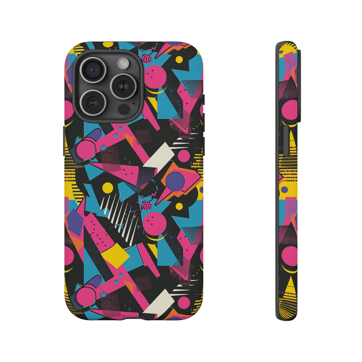 Retro 80s Seamless Phone Case – Vintage Style Meets Modern Protection 077