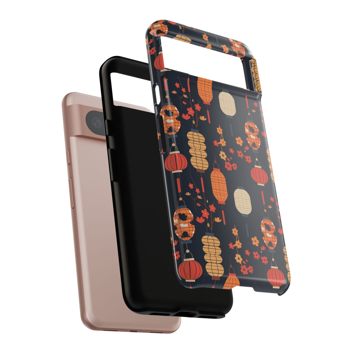 Japanese Pattern Phone Case – Elegant & Timeless Design for Your Phone 027