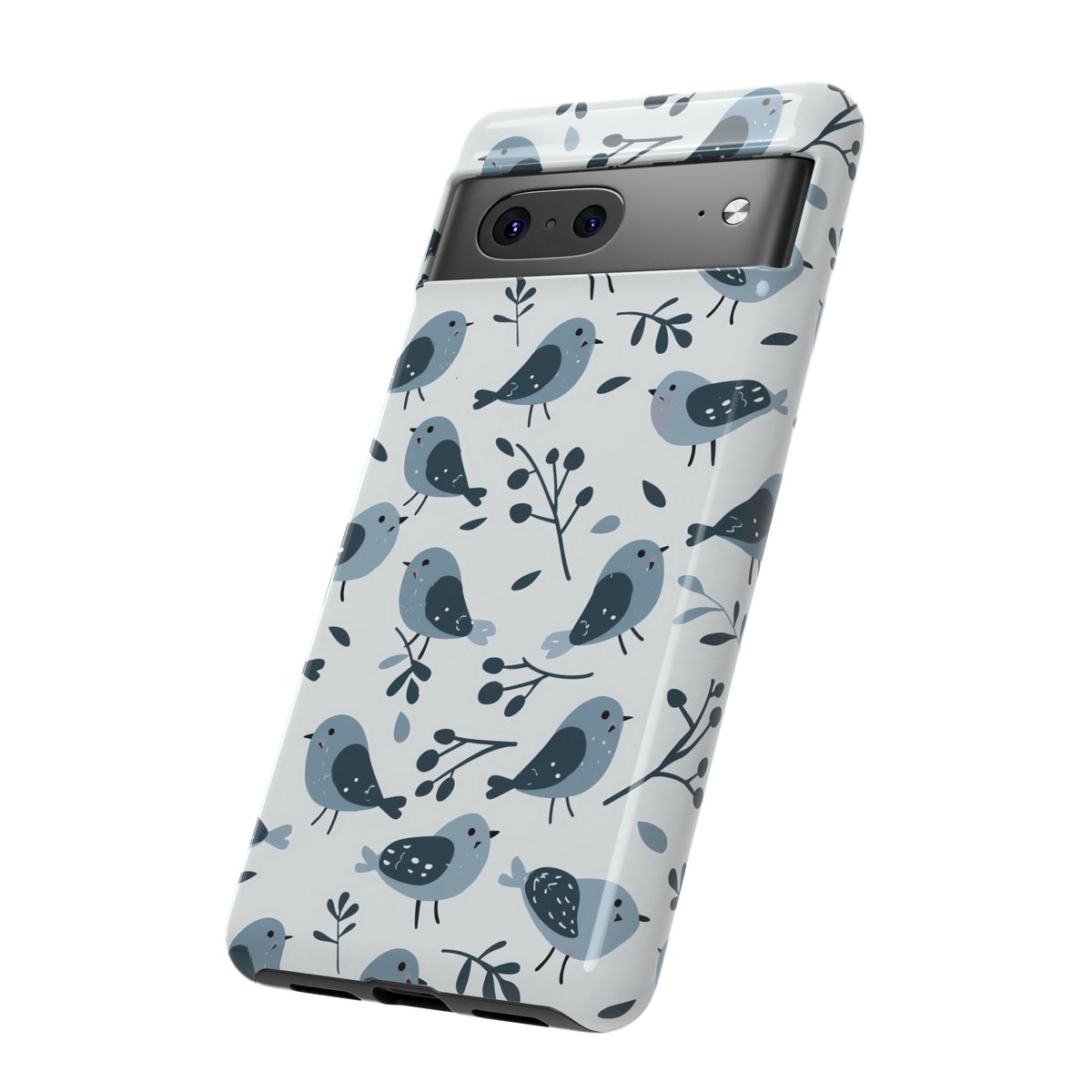 Birds Seamless Pattern Phone Case – Elegant and Timeless Avian Design 10