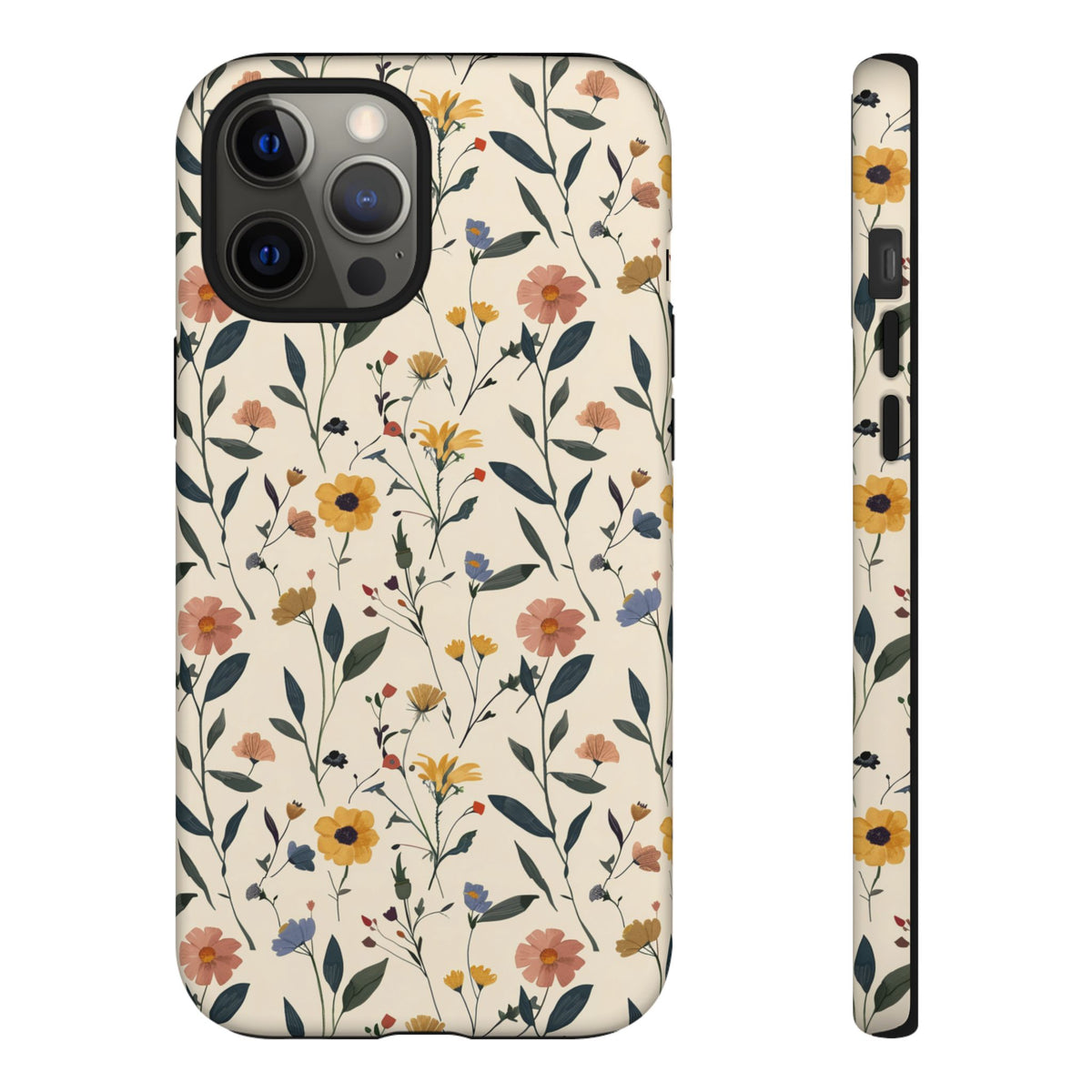 Flower-Themed Phone Case – Elegant Protection with a Floral Twist 2