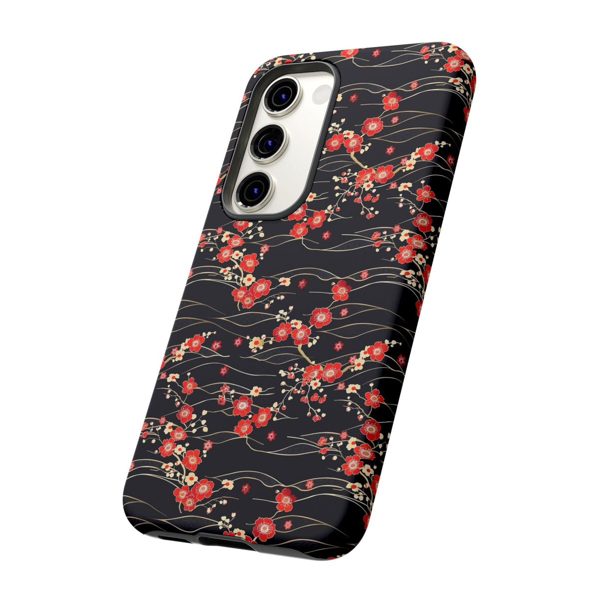 Japanese Pattern Phone Case – Elegant & Timeless Design for Your Phone 041