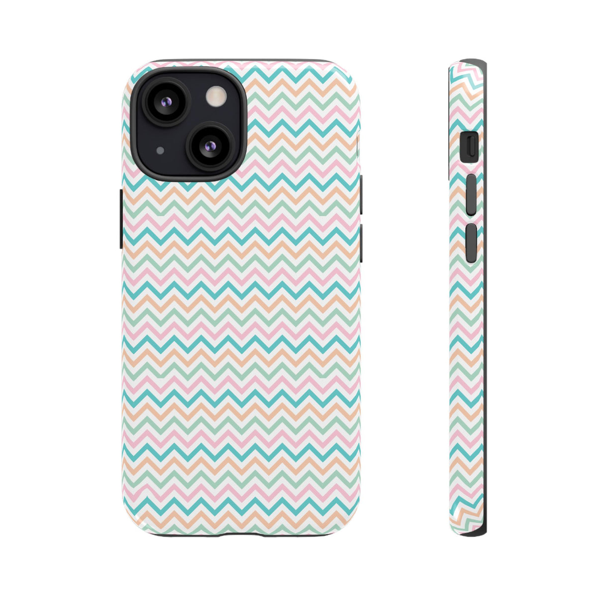 Pastel Chevron Design Tough Cases