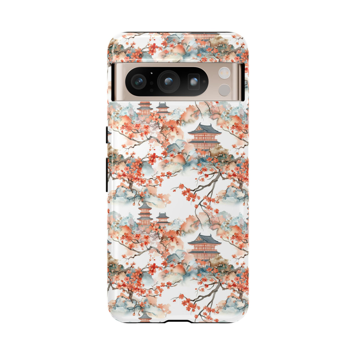 Japanese Pattern Phone Case – Elegant & Timeless Design for Your Phone 019