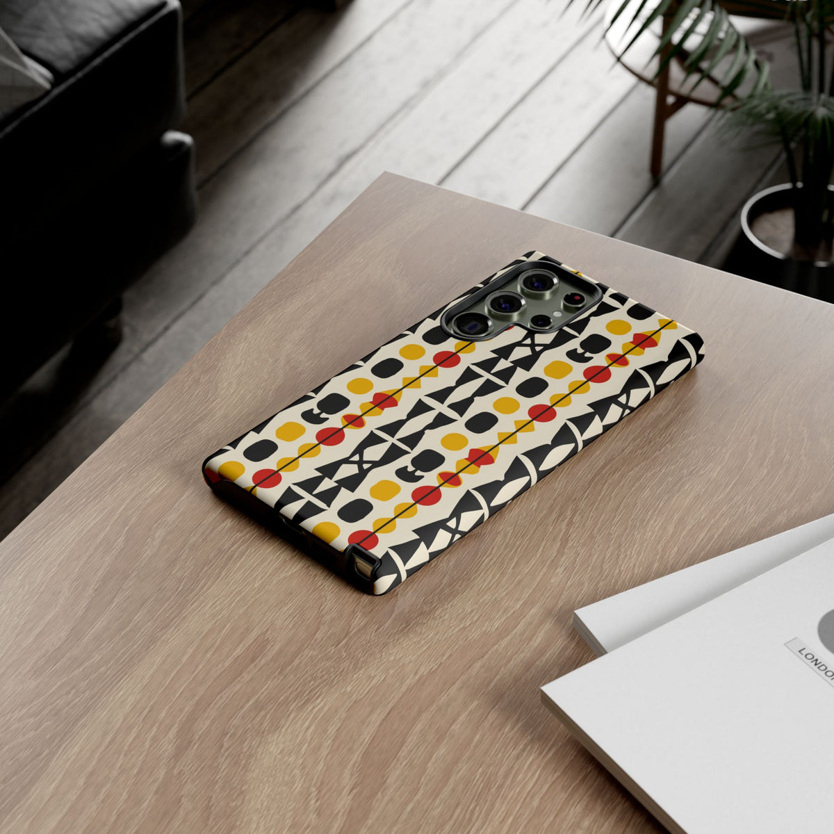 Stylish African Pattern Phone Case – Unique and Vibrant Protection 194
