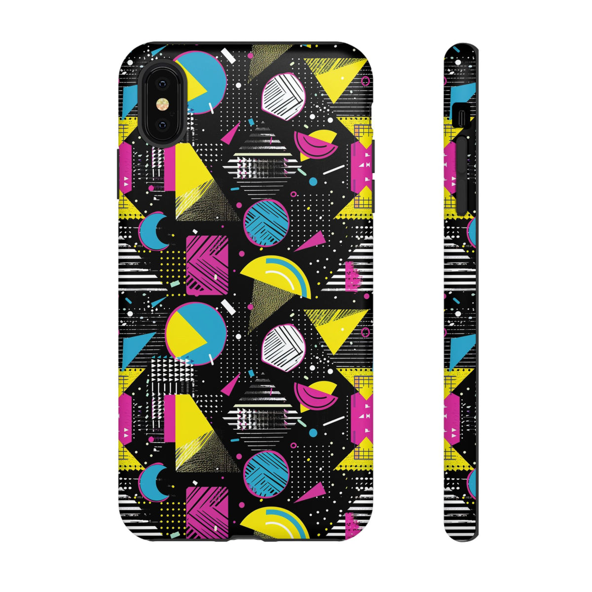 Retro 80s Seamless Phone Case – Vintage Style Meets Modern Protection 206