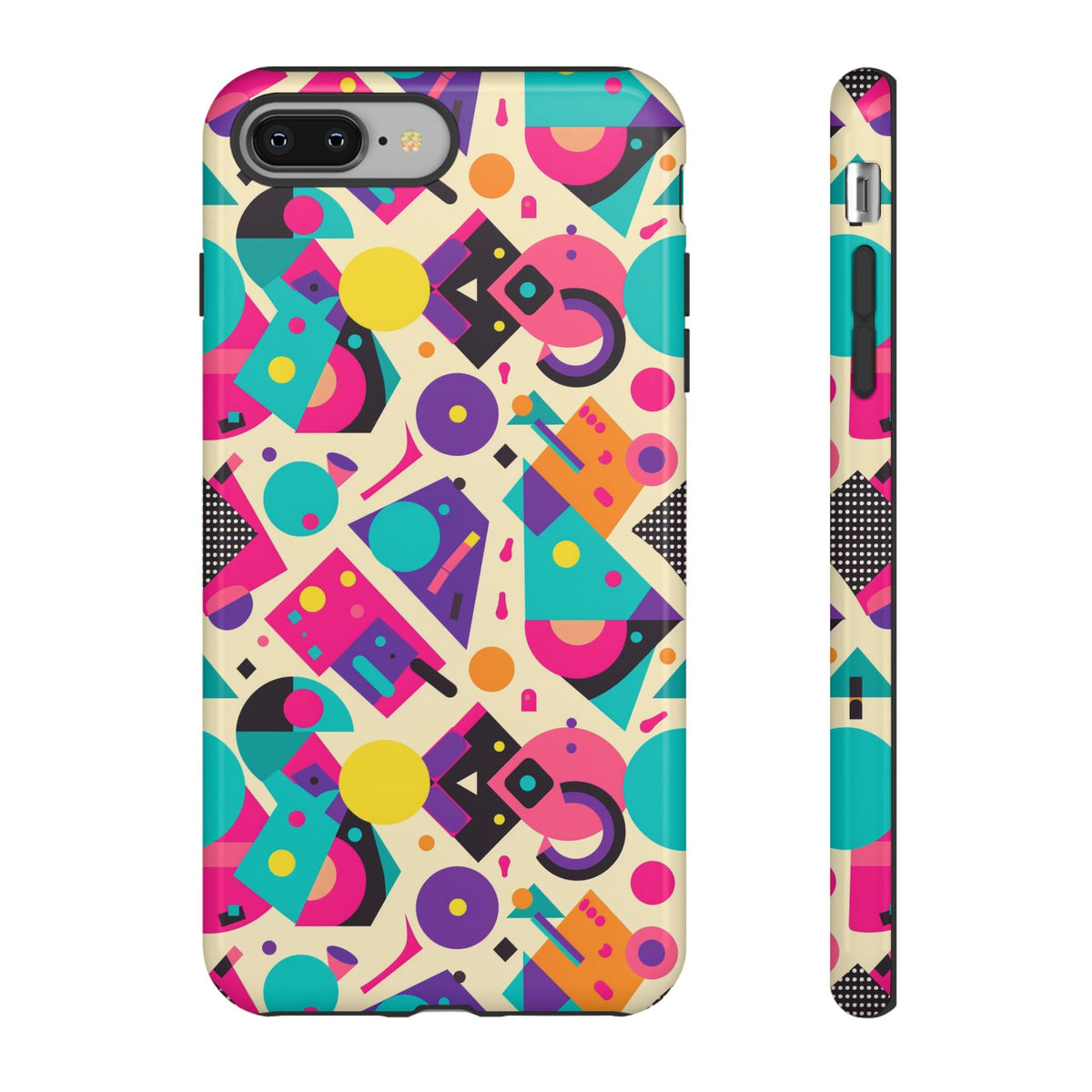 Retro 80s Seamless Phone Case – Vintage Style Meets Modern Protection 199