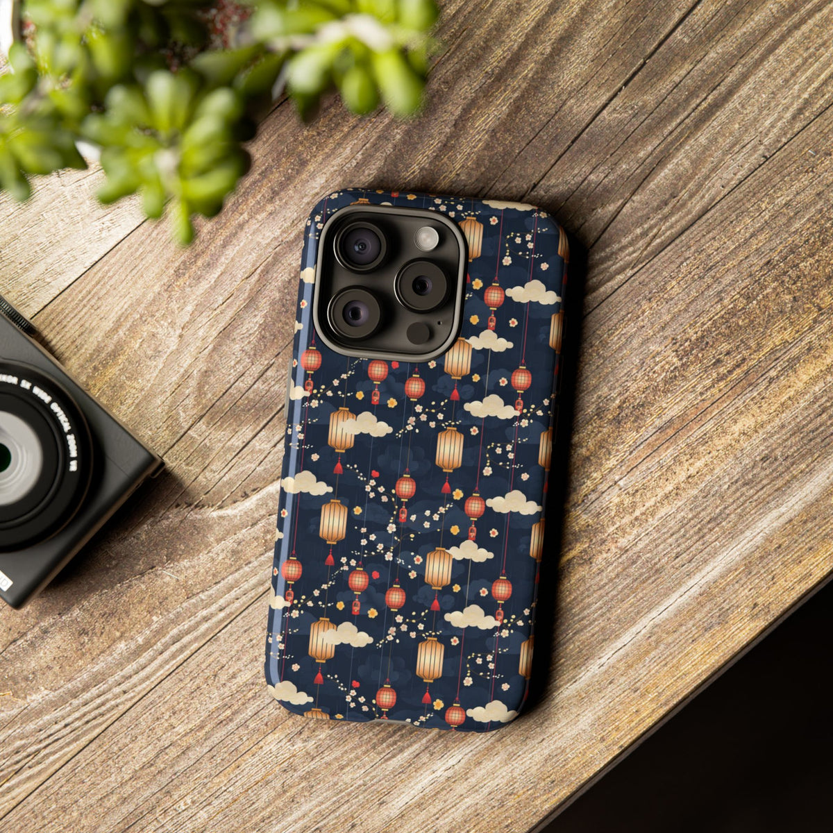 Japanese Pattern Phone Case – Elegant & Timeless Design for Your Phone 470