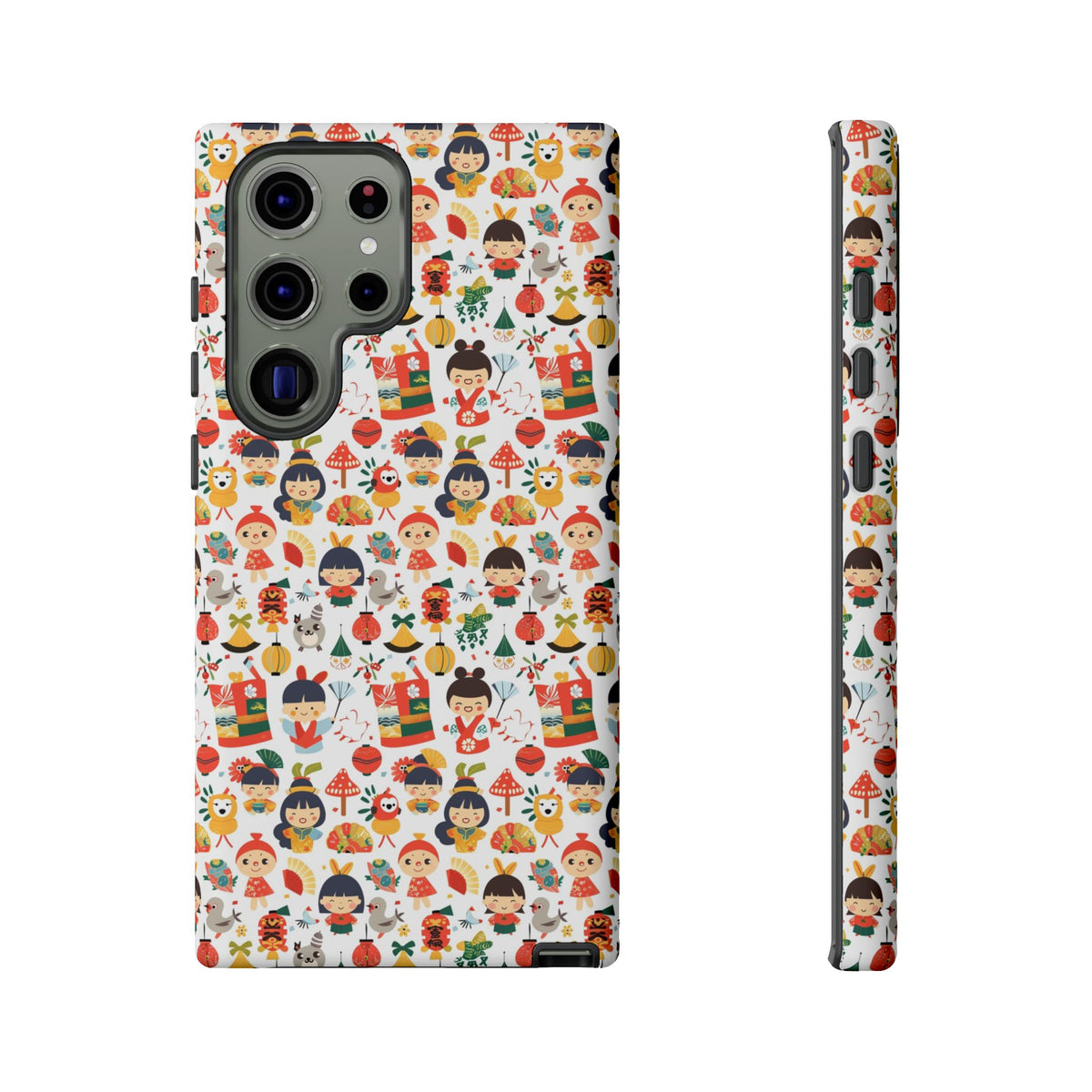 Japanese Pattern Phone Case – Elegant & Timeless Design for Your Phone 102