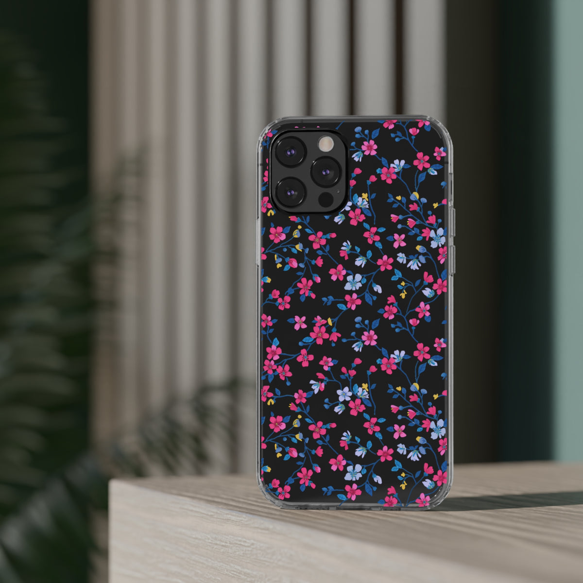 Wild Flowers Garden Stitch Phone Case – Nature-Inspired Floral Design 10