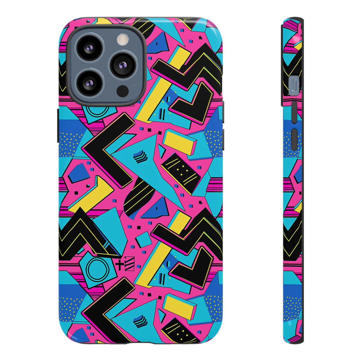 Retro 80s Seamless Phone Case – Vintage Style Meets Modern Protection 081