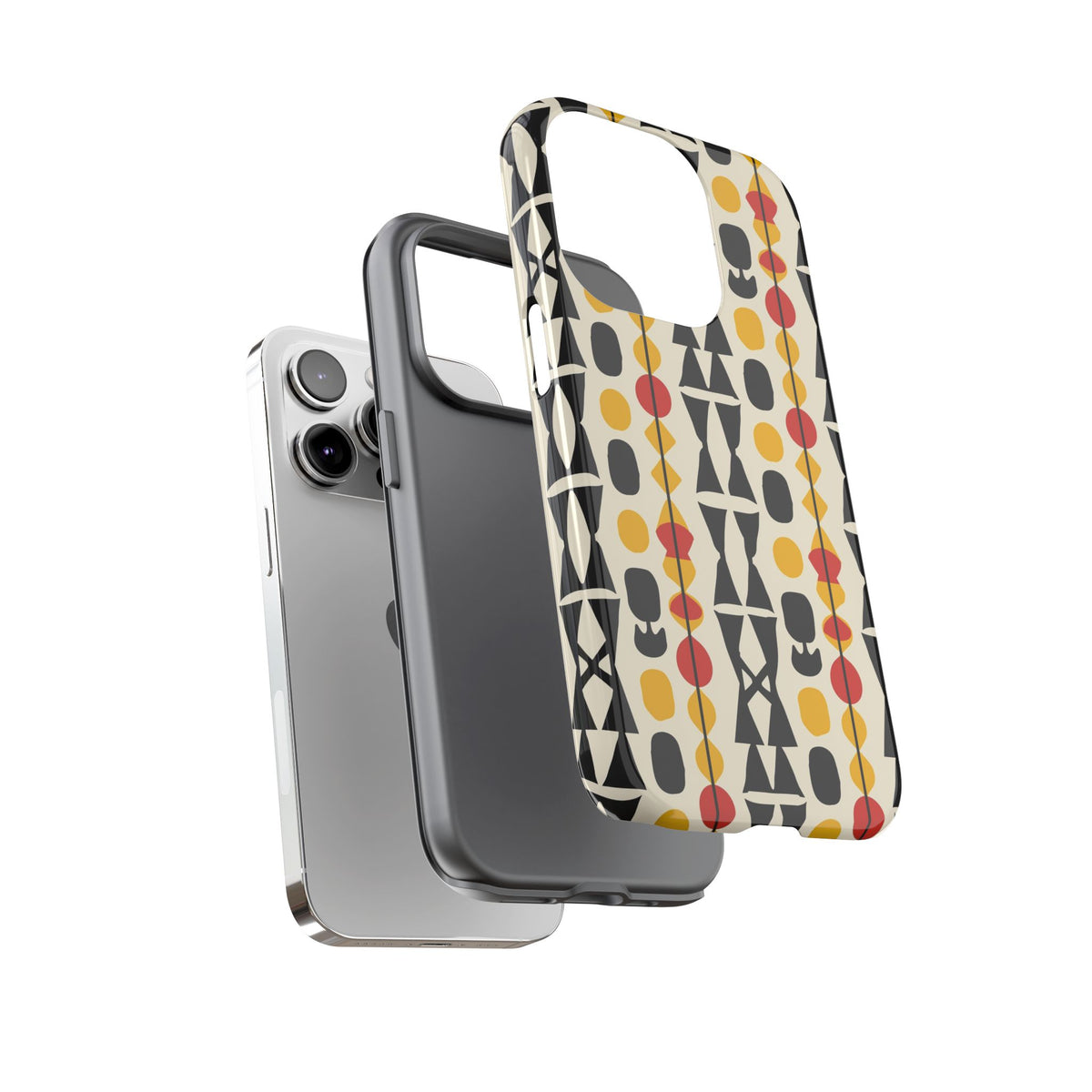 Stylish African Pattern Phone Case – Unique and Vibrant Protection 194