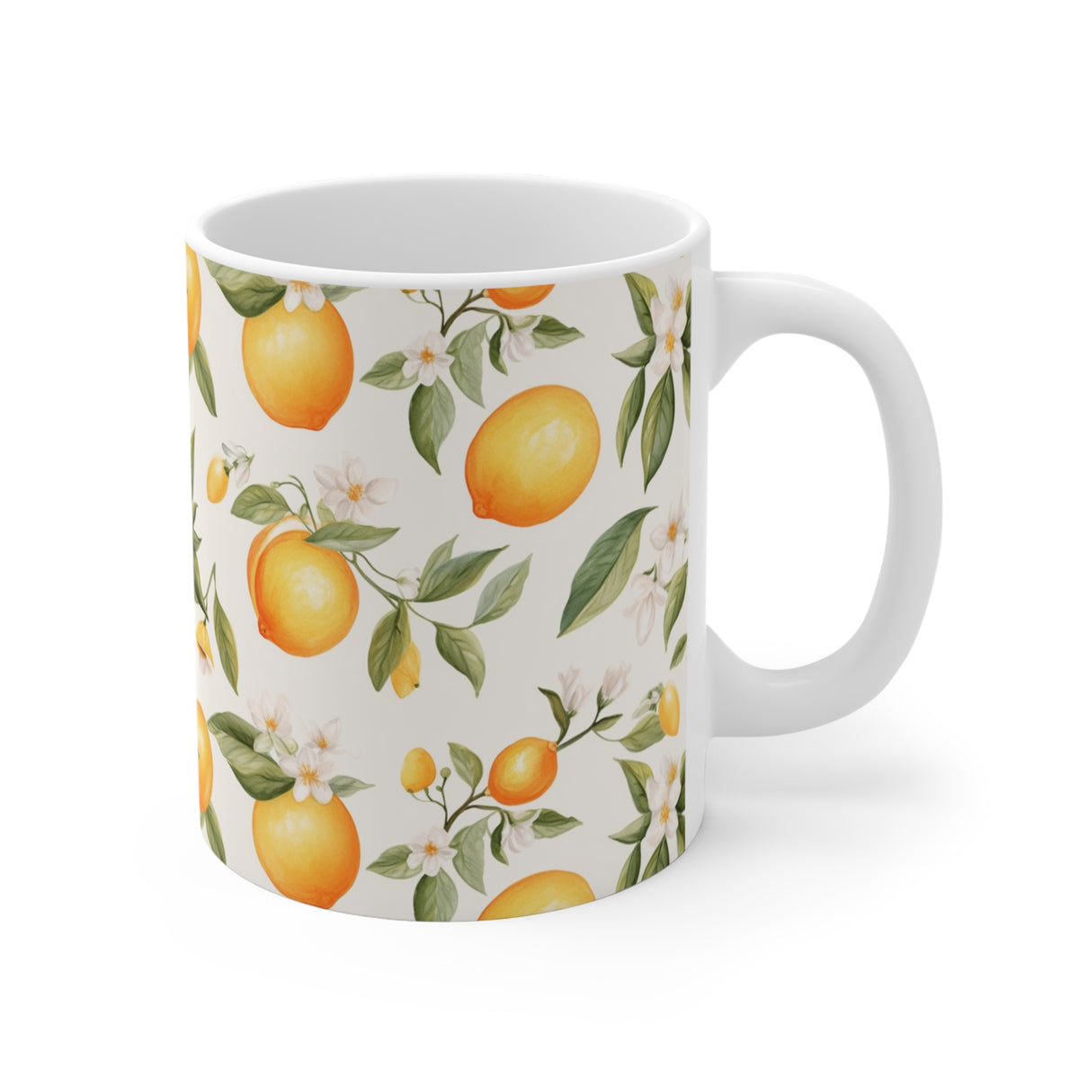 Various Watercolor Design All Over Coffee Mug – Unique Artistic Ceramic Coffee Cup 470