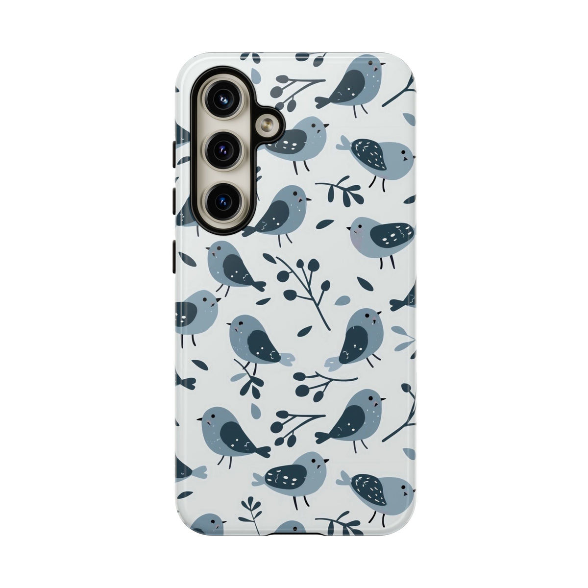 Birds Seamless Pattern Phone Case – Elegant and Timeless Avian Design 10