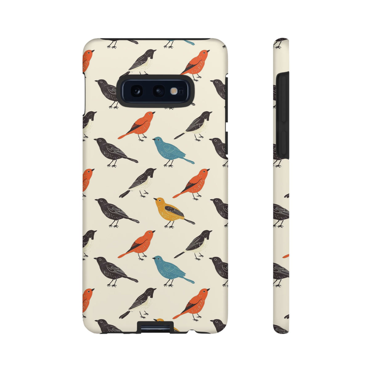 Birds Seamless Pattern Phone Case – Elegant and Timeless Avian Design 5