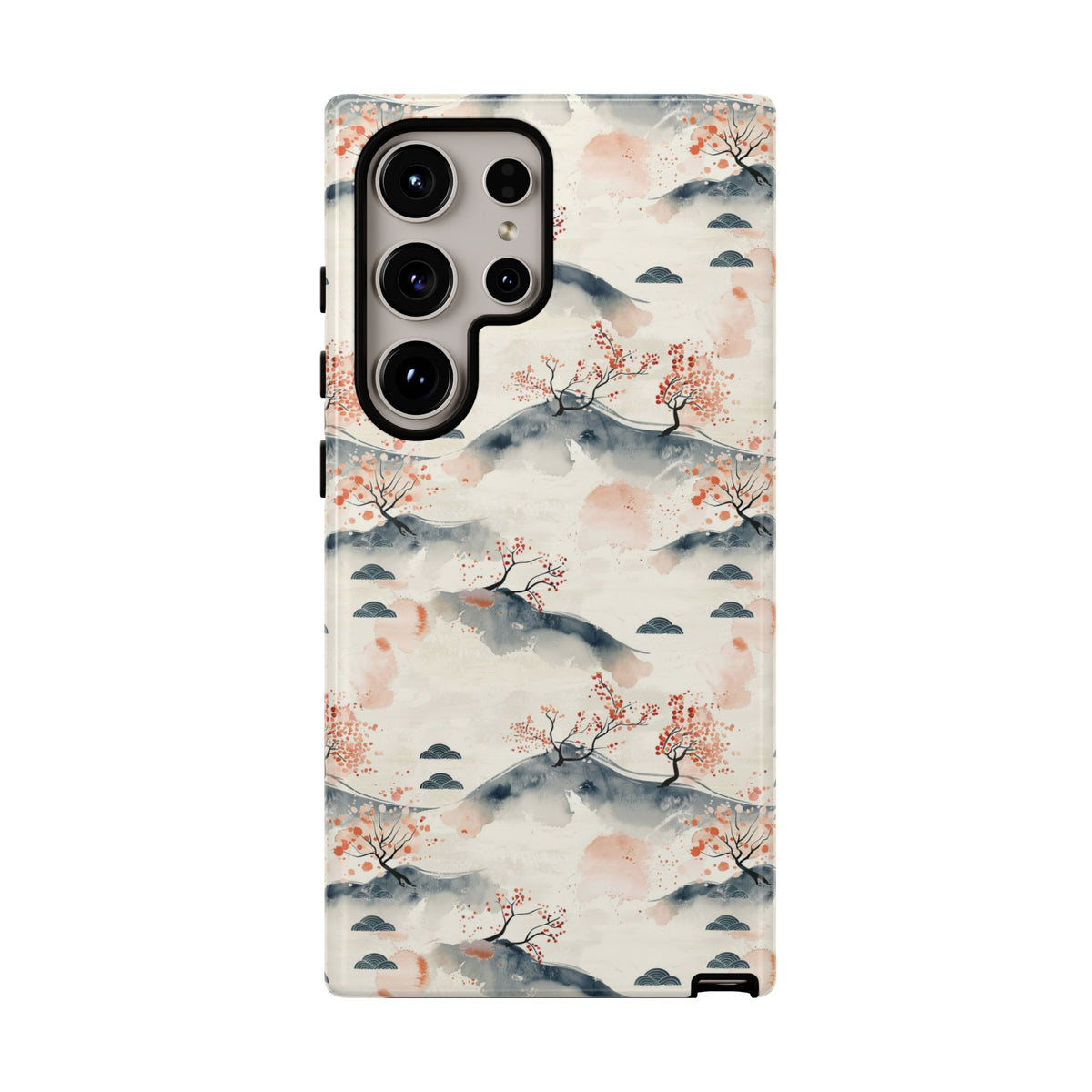 Japanese Pattern Phone Case – Elegant & Timeless Design for Your Phone 094