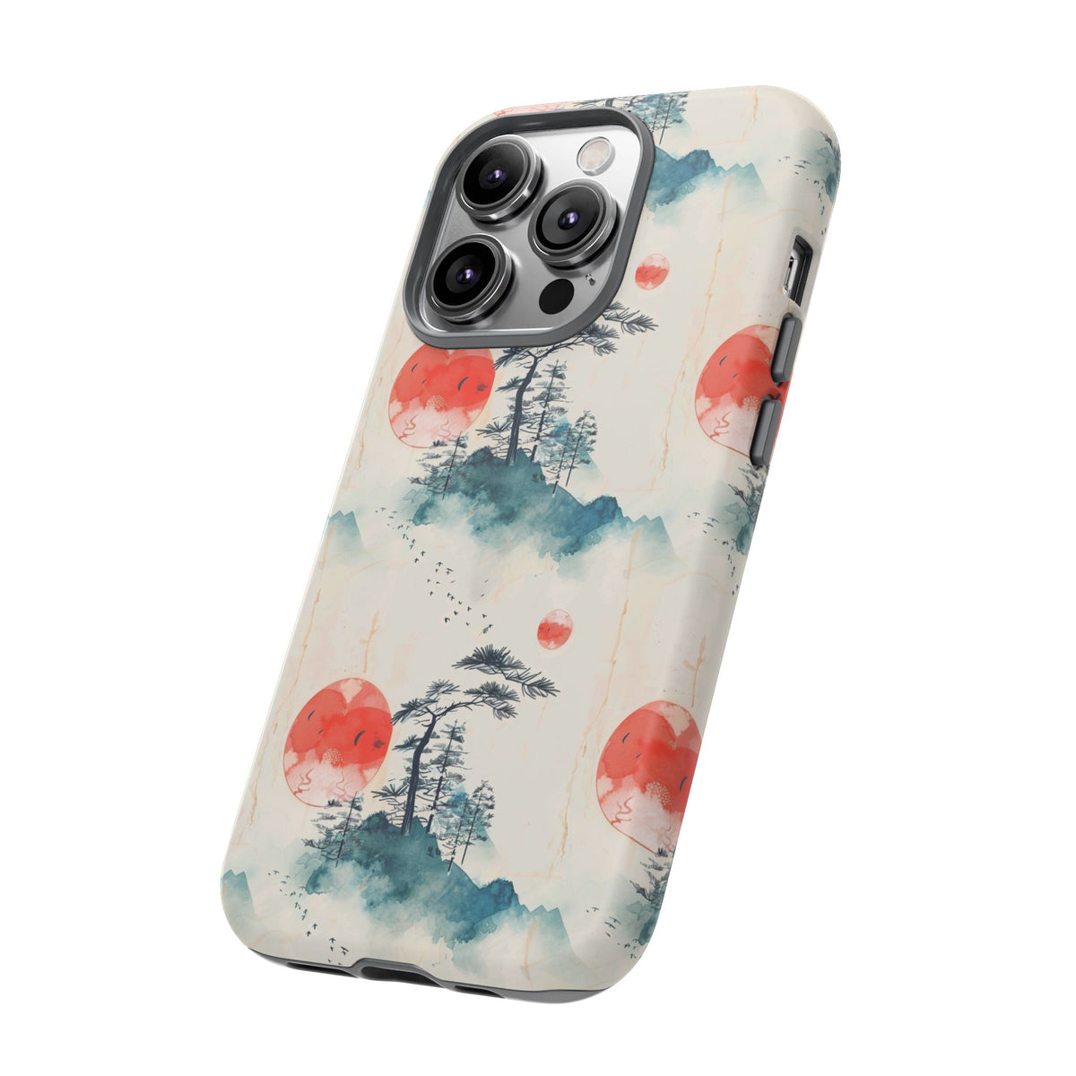 Japanese Pattern Phone Case – Elegant & Timeless Design for Your Phone 055