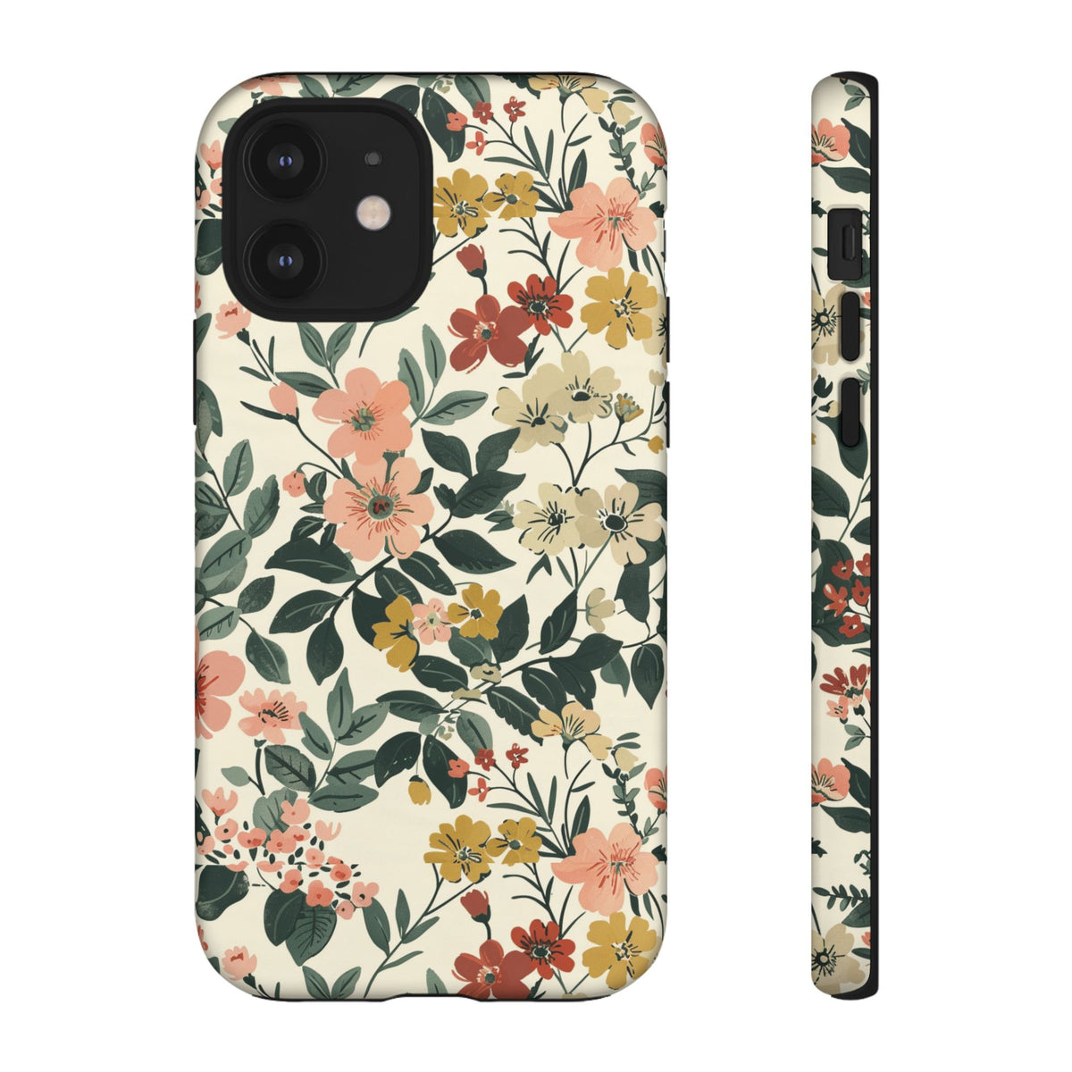 Flower-Themed Phone Case – Elegant Protection with a Floral Twist